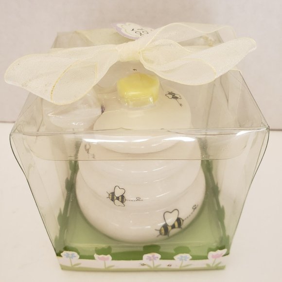 Kate Aspen Sweet as Can Bee Honey Pot with Dipper - Picture 3 of 8
